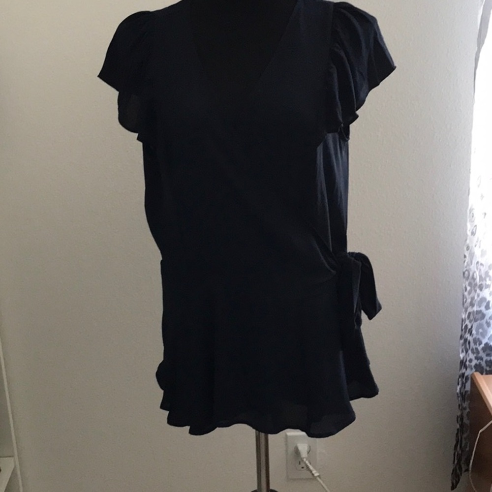 Wrap blouse